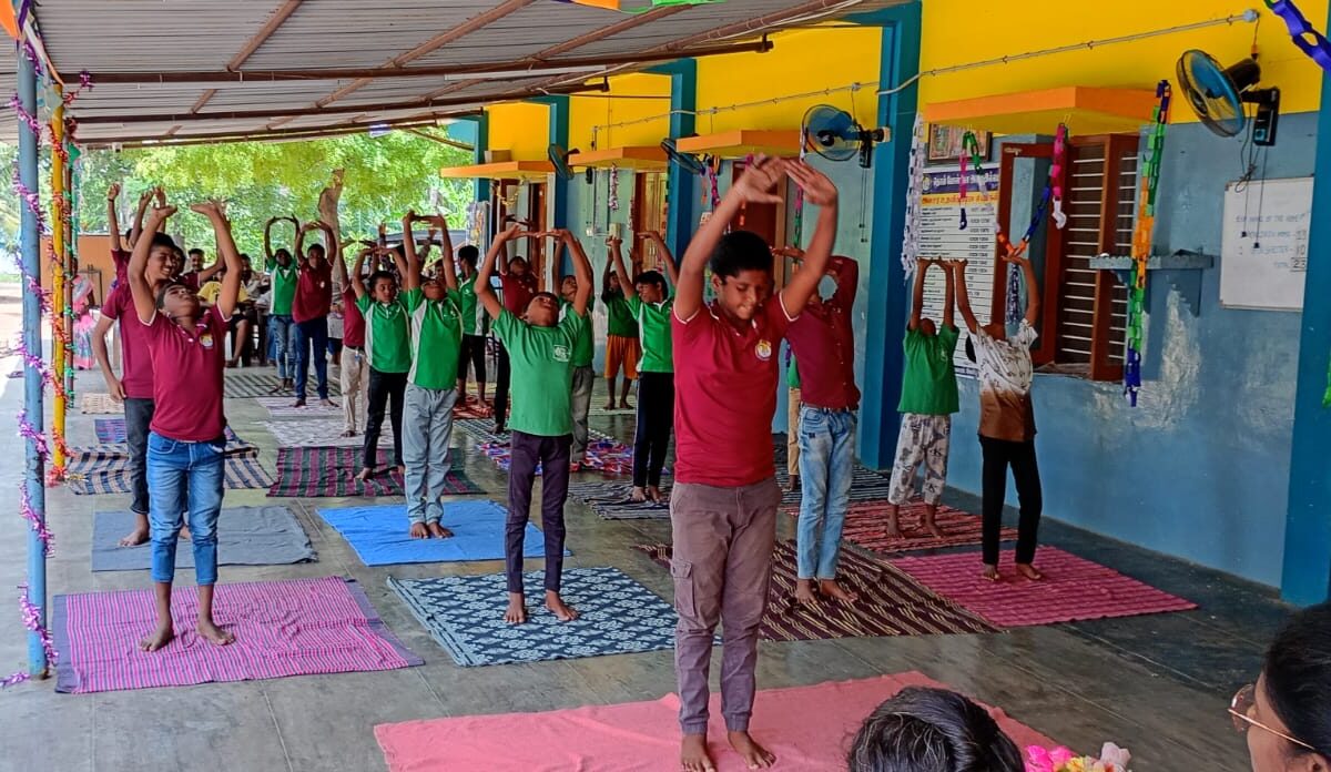 Yoga Day Celebration at DBAI Adivaram